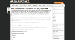 Desktop Screenshot of gregledet.net